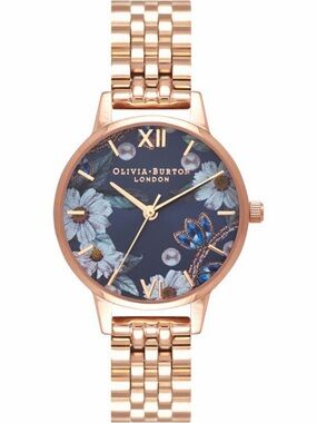 Olivia Burton London Gold Floral Watch